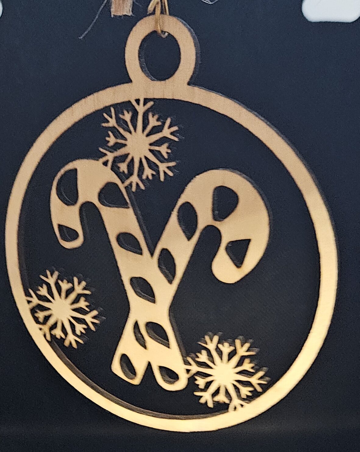 Anhänger Rund Zuckerstange