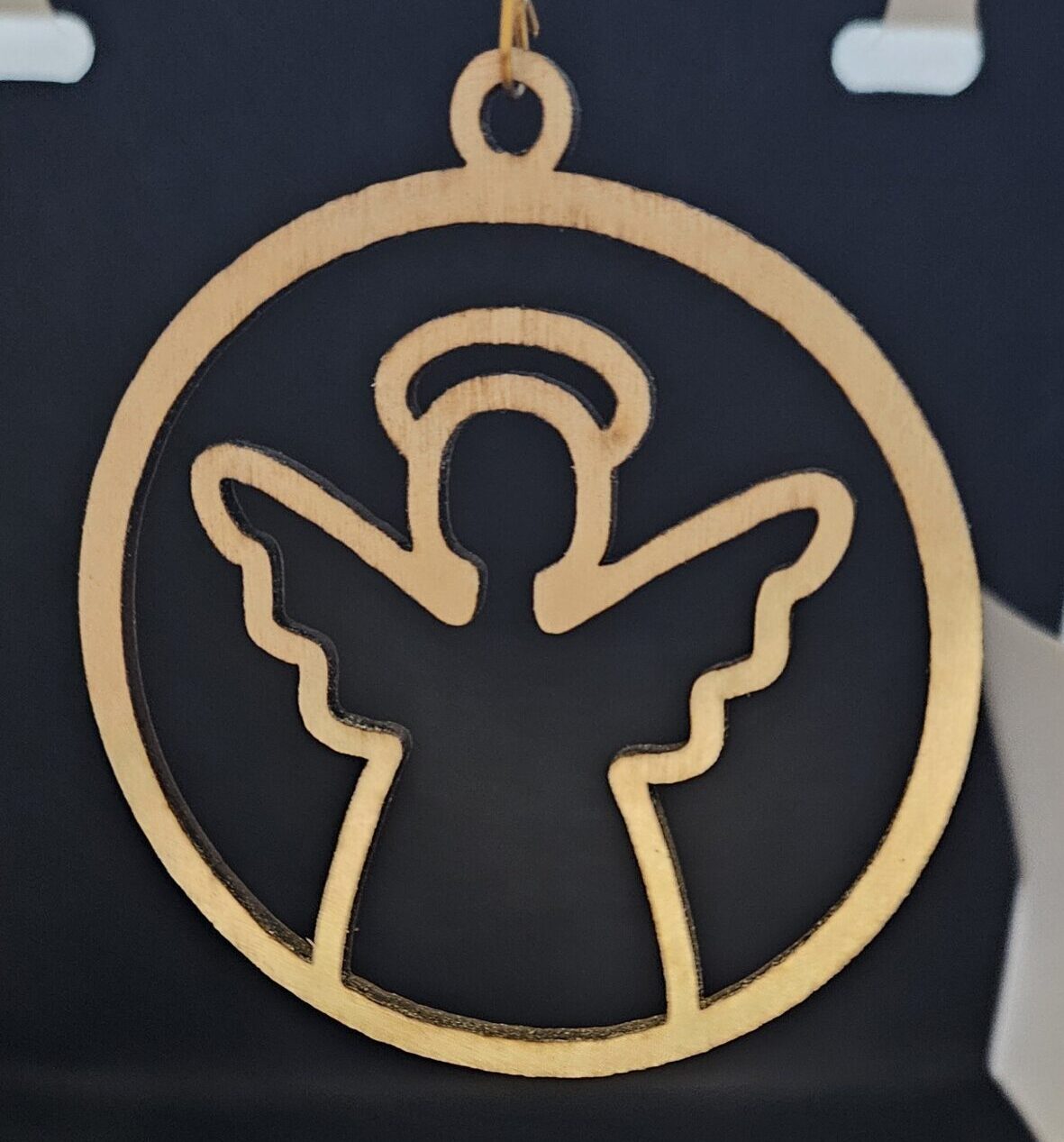 Anhänger Rund Engel