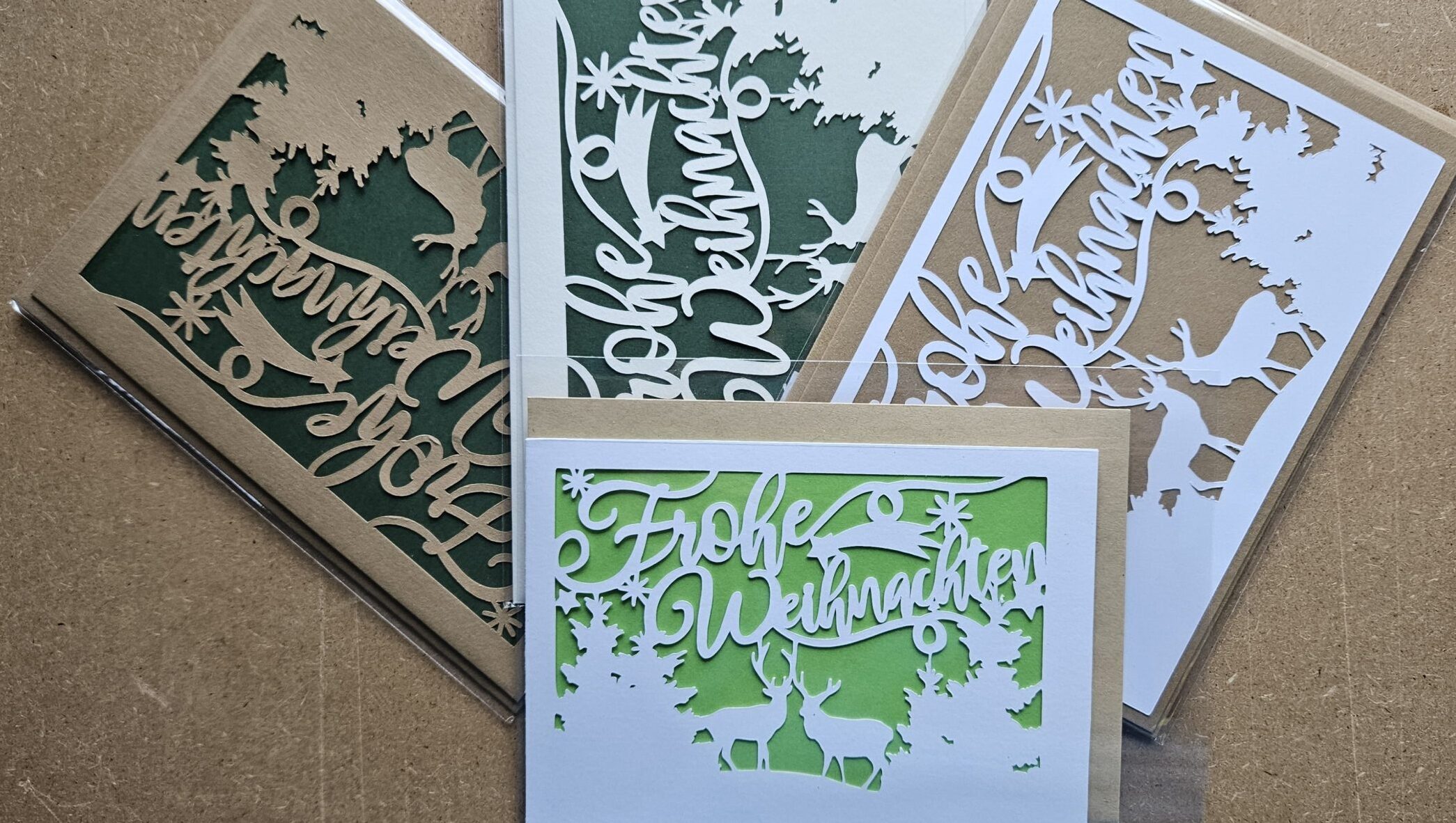 Frohe Weihnachten Karte