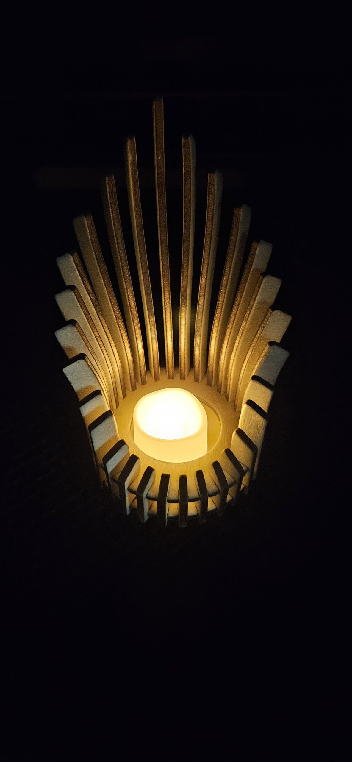 Teelichthalter Modern